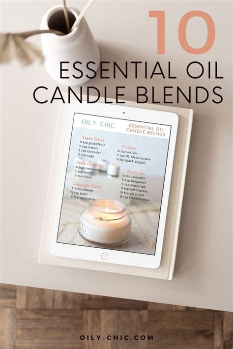 Essential Oils for Candles Understanding Their Properties and Uses